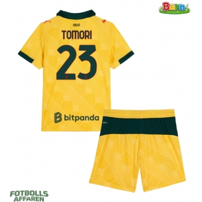 AC Milan Fikayo Tomori #23 Tredjeställ Barn 2025-26 Kortärmad (+ Korta byxor)